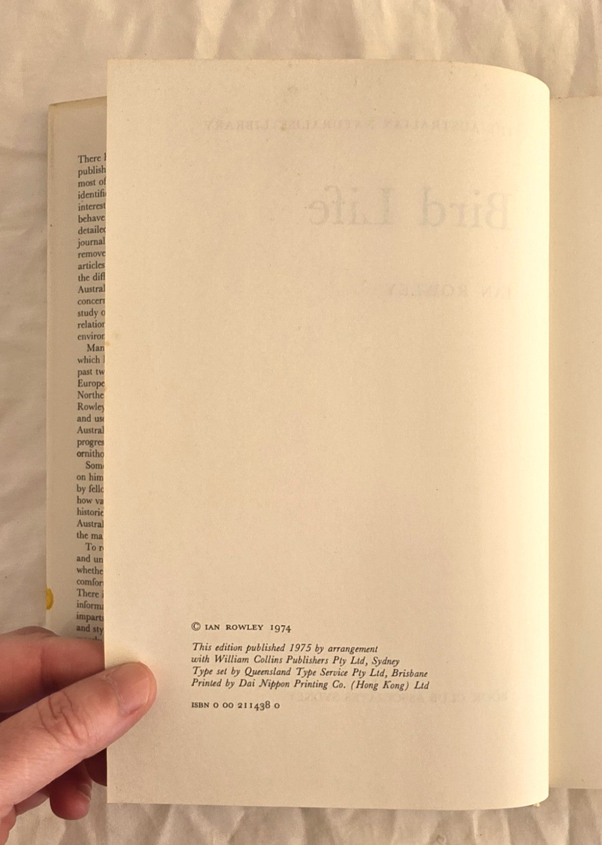 Bird Life by Ian Rowley