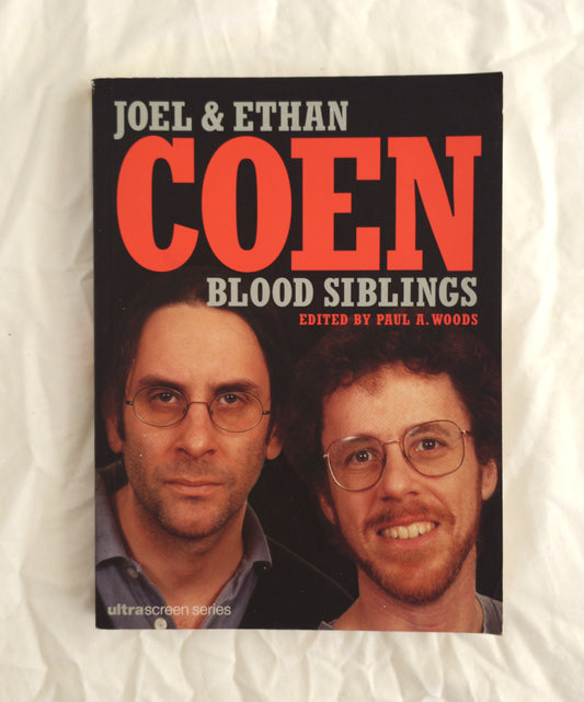 Book cover of 'Blood Siblings' by Joel & Ethan Coen on a textured white background