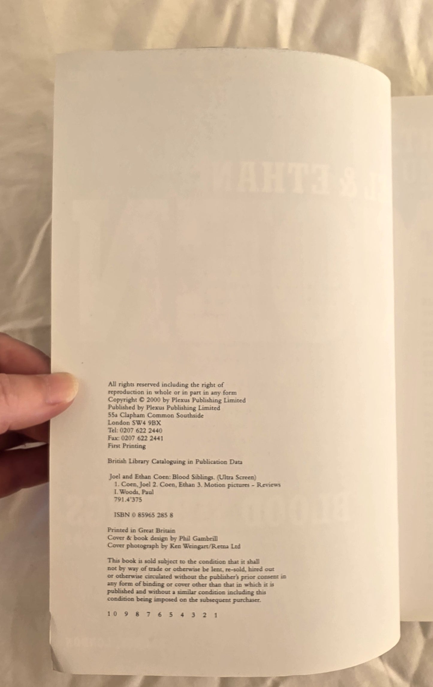 Joel & Ethan Coen Blood Siblings by Paul A. Woods