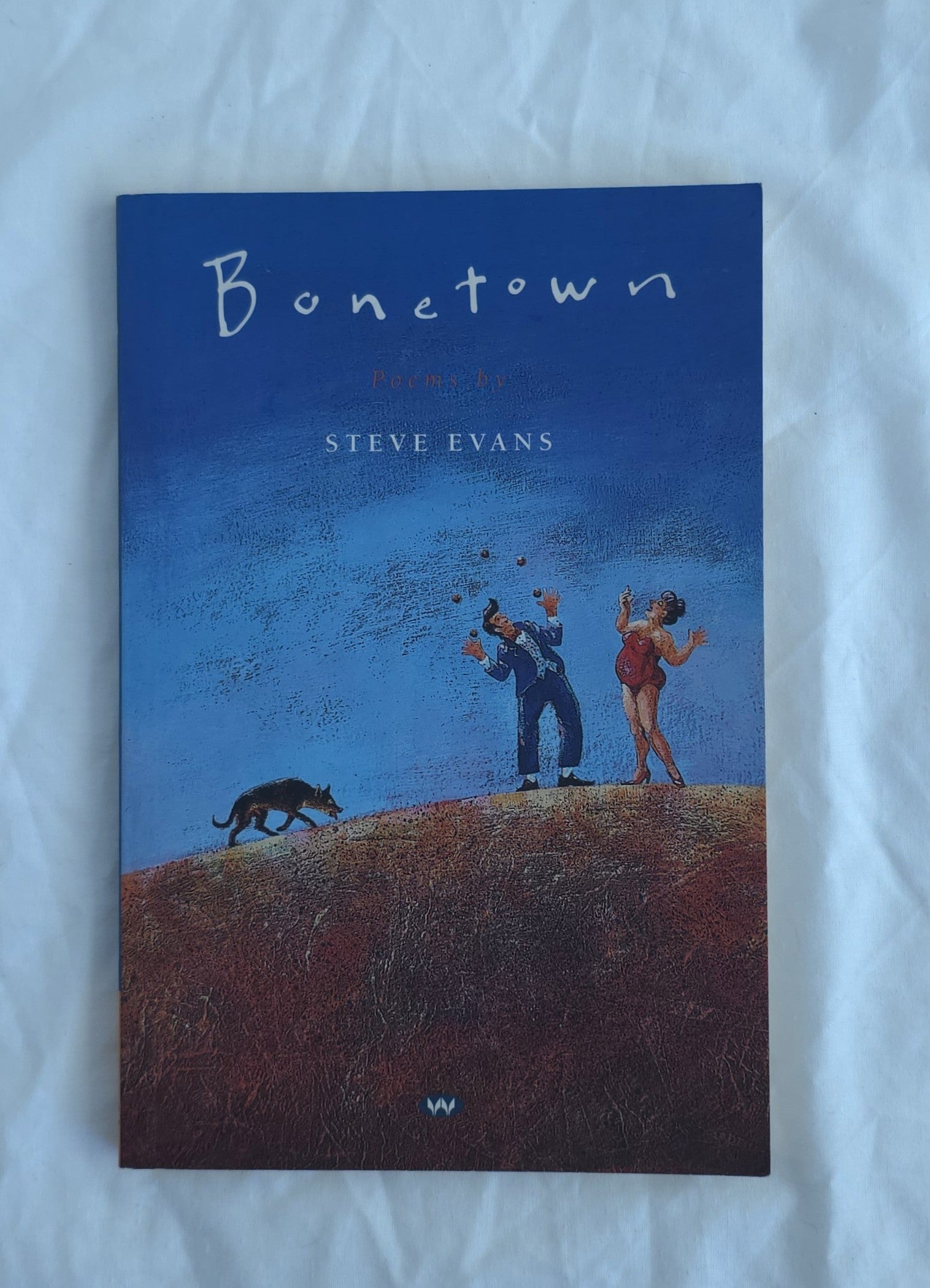 Book cover of 'Bonetown' by Steve Evans on a white background
