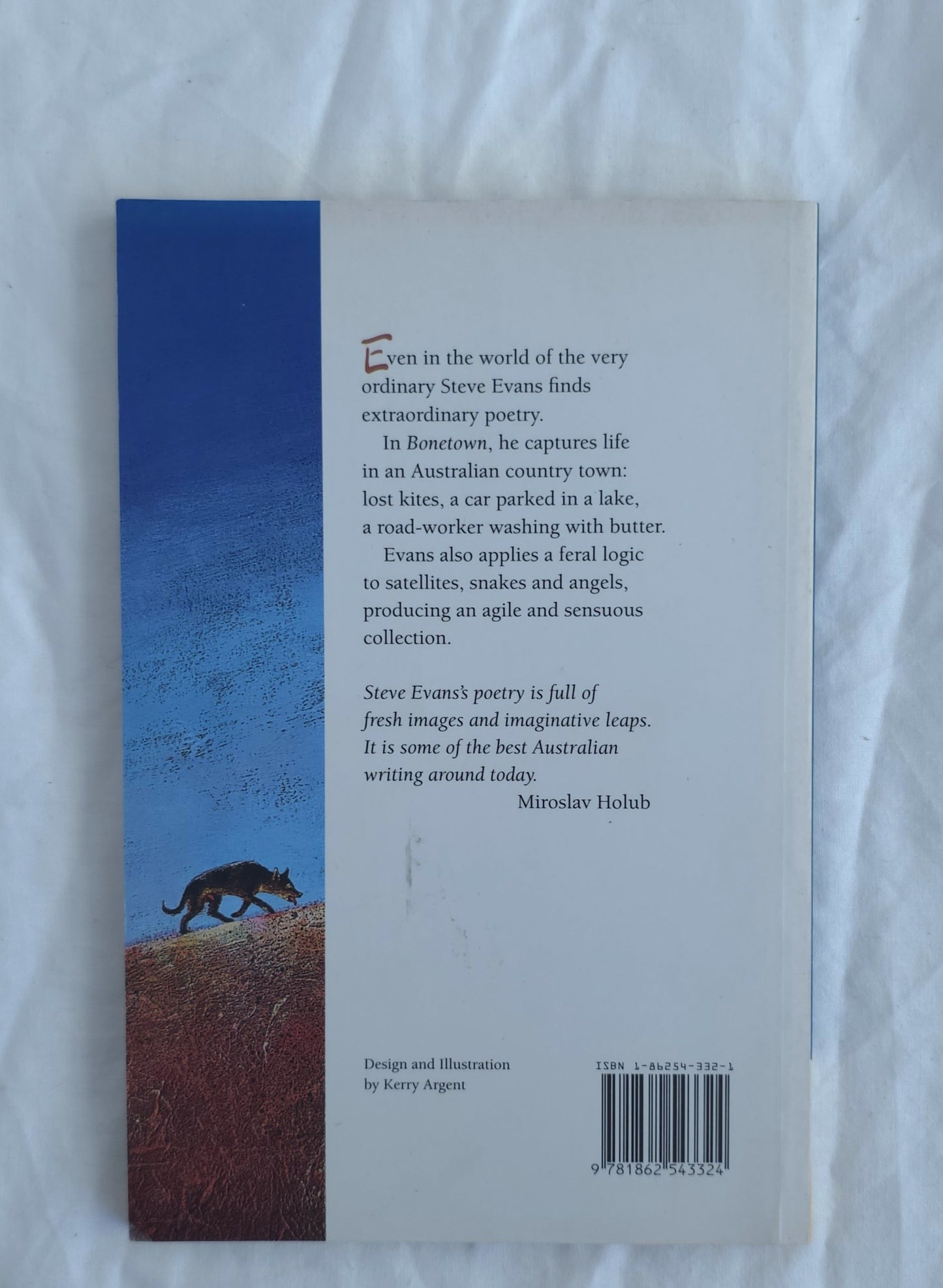 Bonetown by Steve Evans (inscribed)