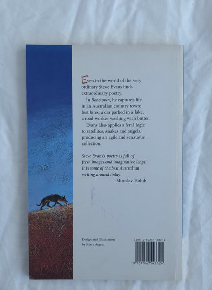 Bonetown by Steve Evans (inscribed)