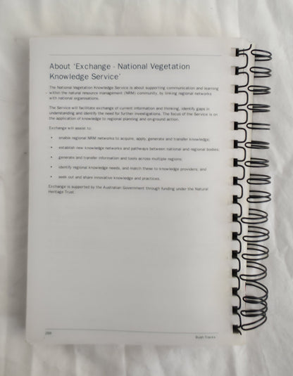 Bush Tracks by David Carr, Michael Rooney, Laurie Capill and Sarah Scroope