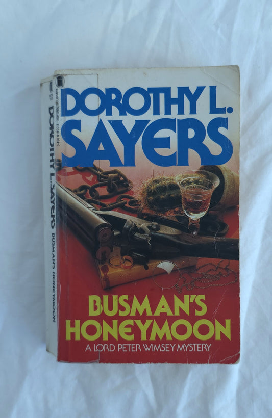 Book cover of 'Busman's Honeymoon' by Dorothy L. Sayers on a white background