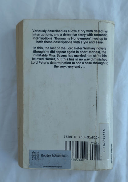 Bushman’s Honeymoon by Dorothy L. Sayers