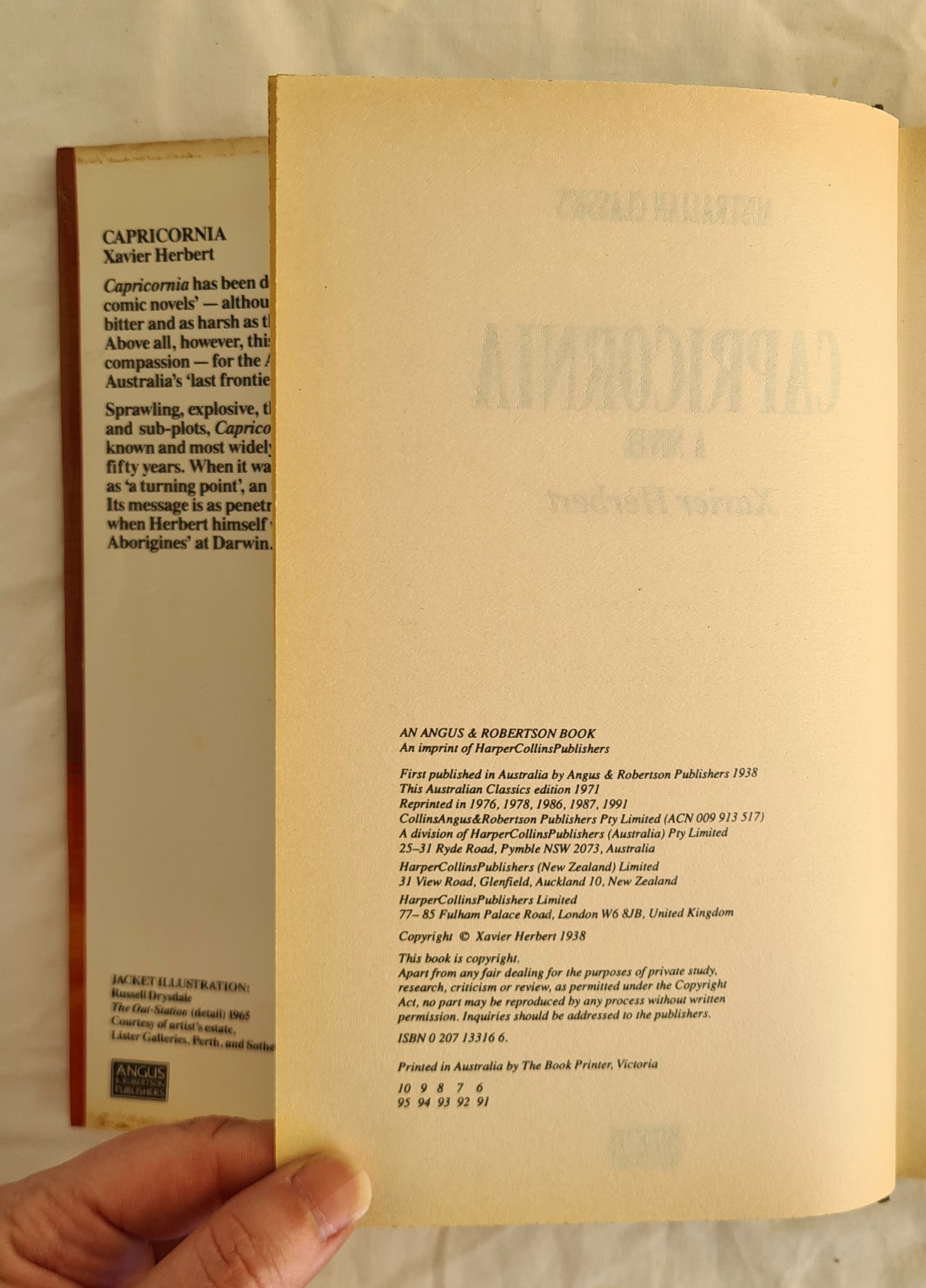 Capricornia by Xavier Herbert