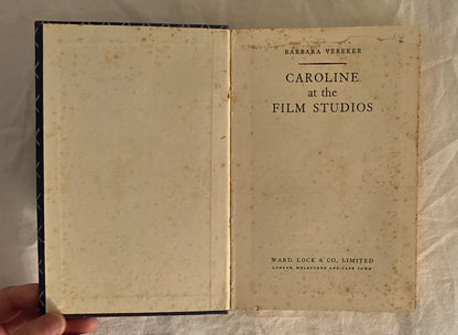 Caroline at the Film Studios by Barbara Vereker