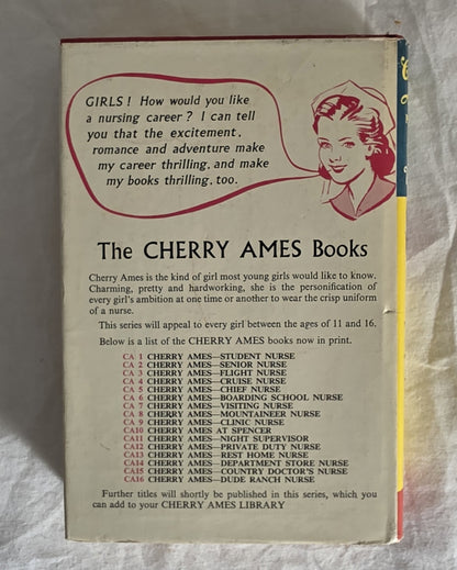 Cherry Ames Private Duty Nurse by Helen Wells