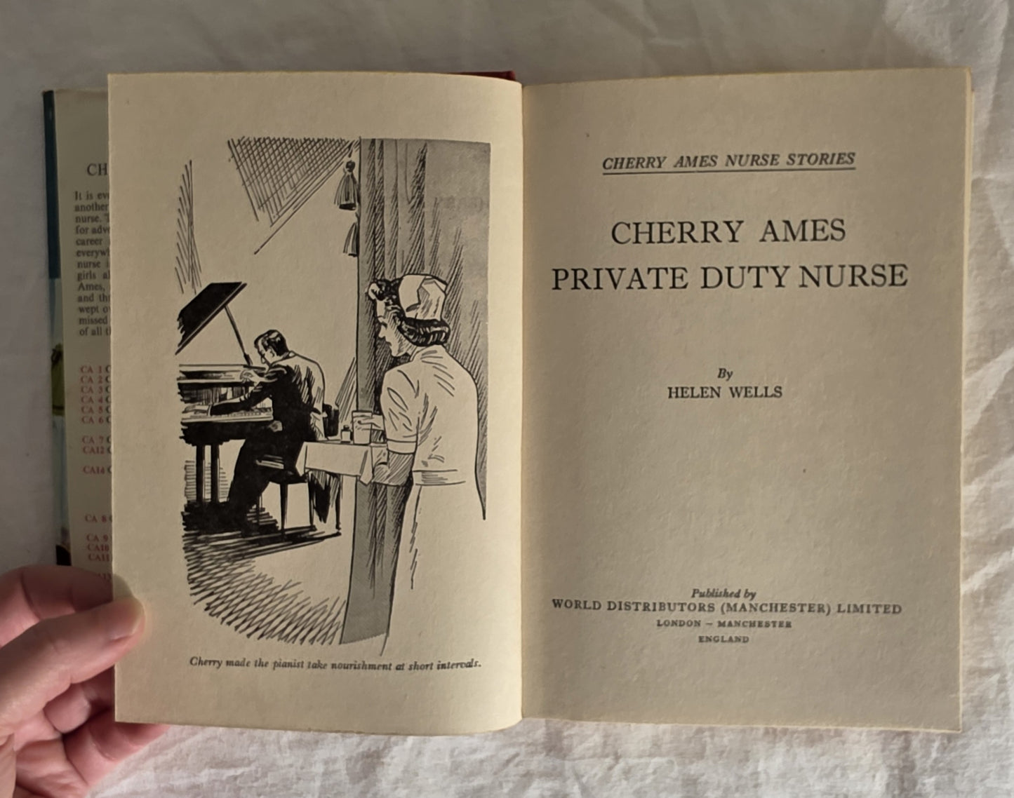 Cherry Ames Private Duty Nurse by Helen Wells