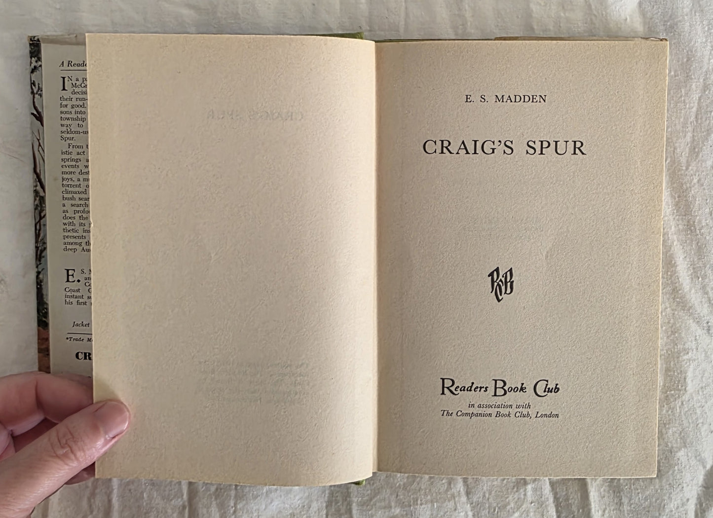 Craig’s Spur by E. S. Madden