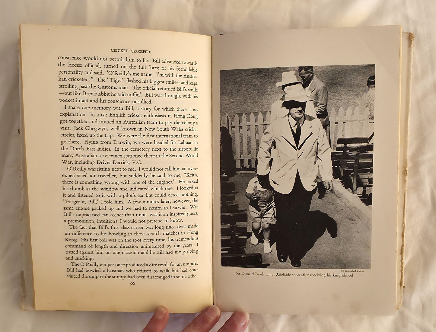 Cricket Crossfire by Keith Miller