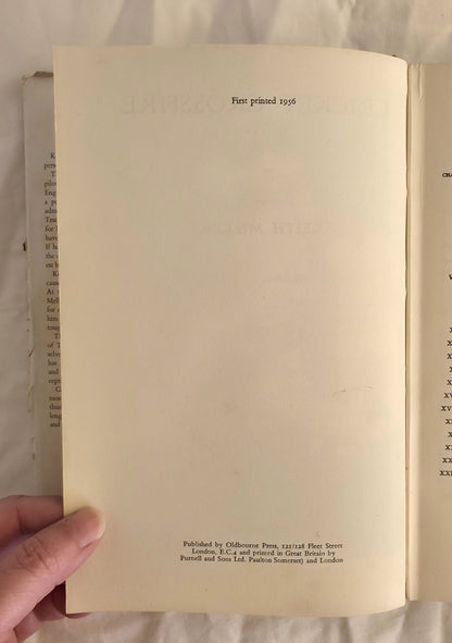 Cricket Crossfire by Keith Miller