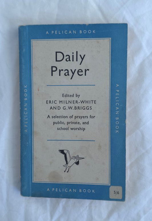 Book titled 'Daily Prayer' by Pelican Books on a white background