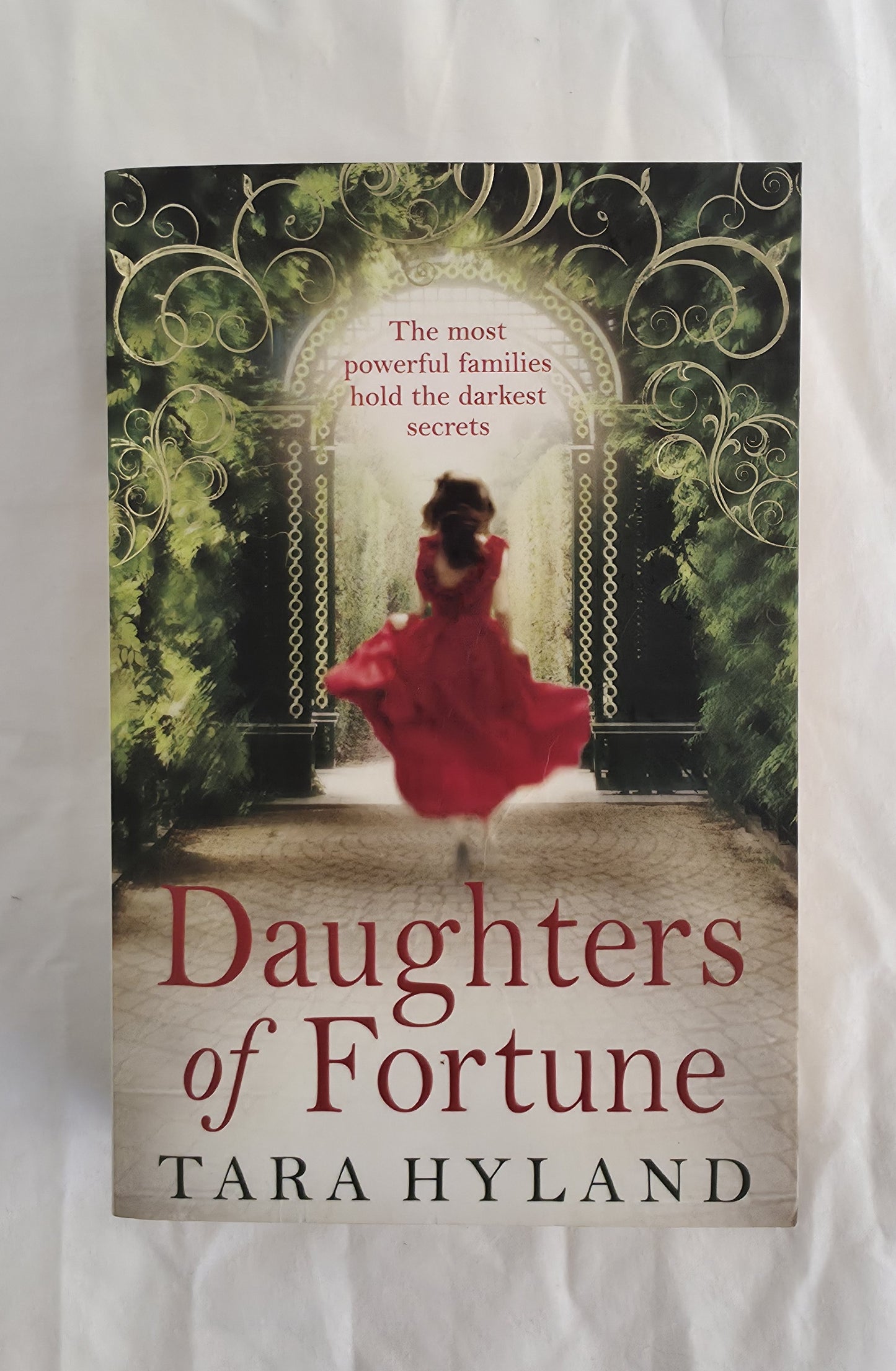Book cover of 'Daughters of Fortune' by Tara Hyland on a white background