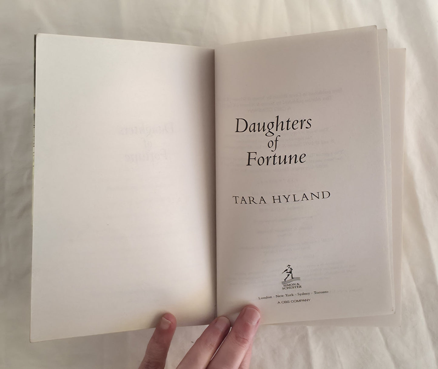 Daughters of Fortune by Tara Hyland
