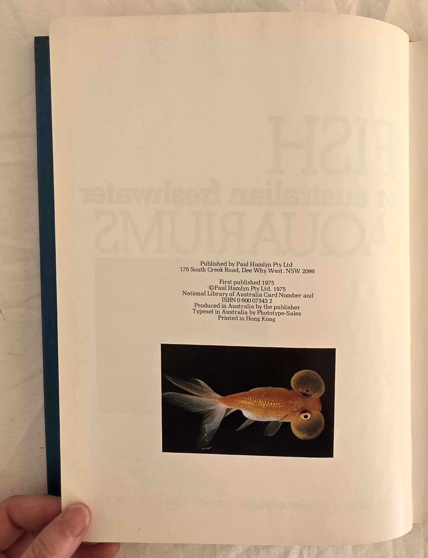 Fish for Australian Freshwater Aquariums by Christopher Lee