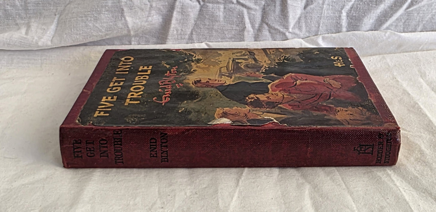 Five Get Into Trouble by Enid Blyton