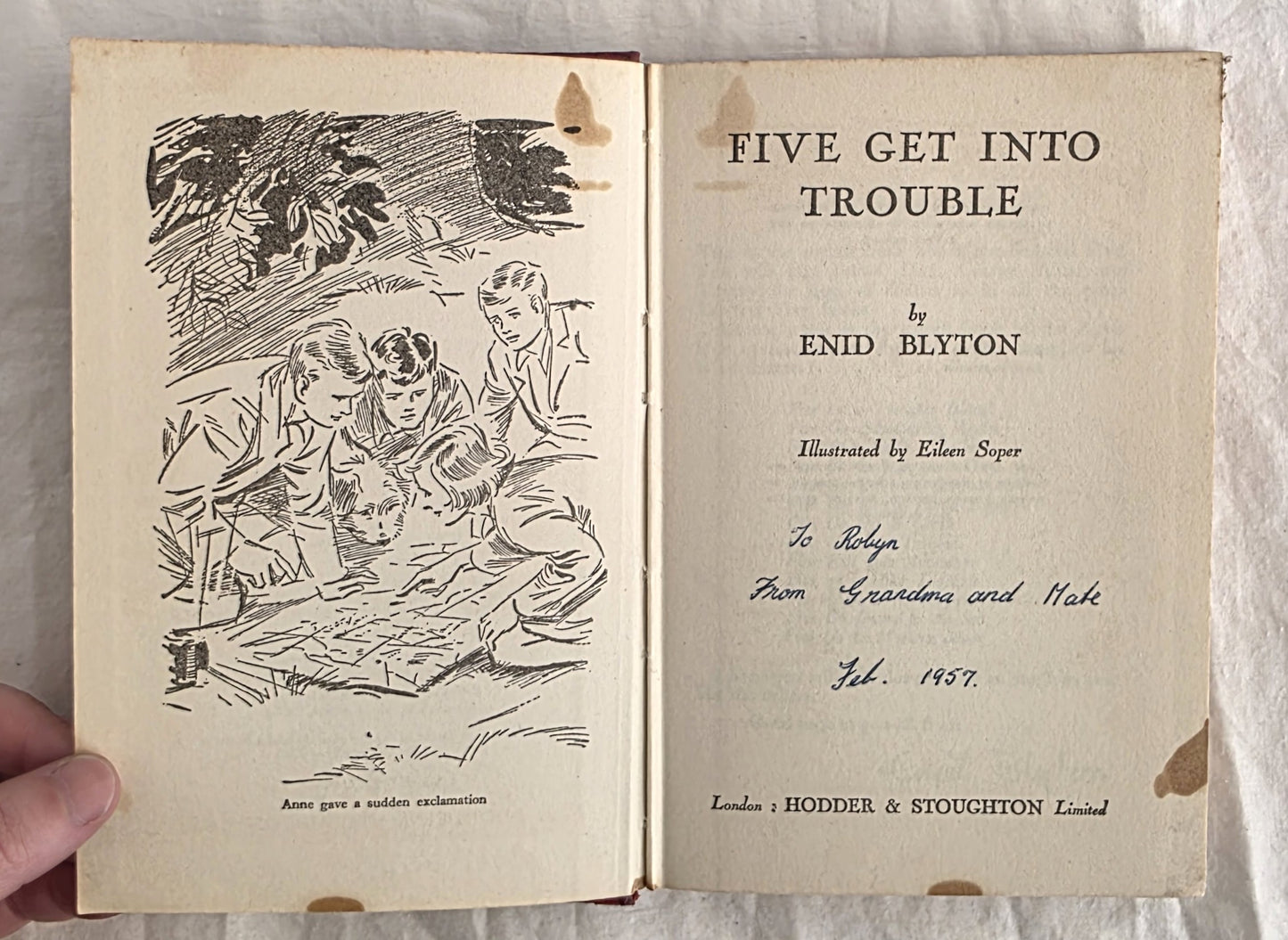 Five Get Into Trouble by Enid Blyton