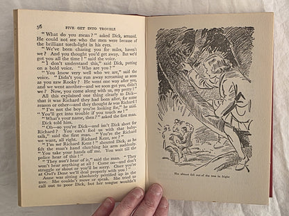 Five Get Into Trouble by Enid Blyton