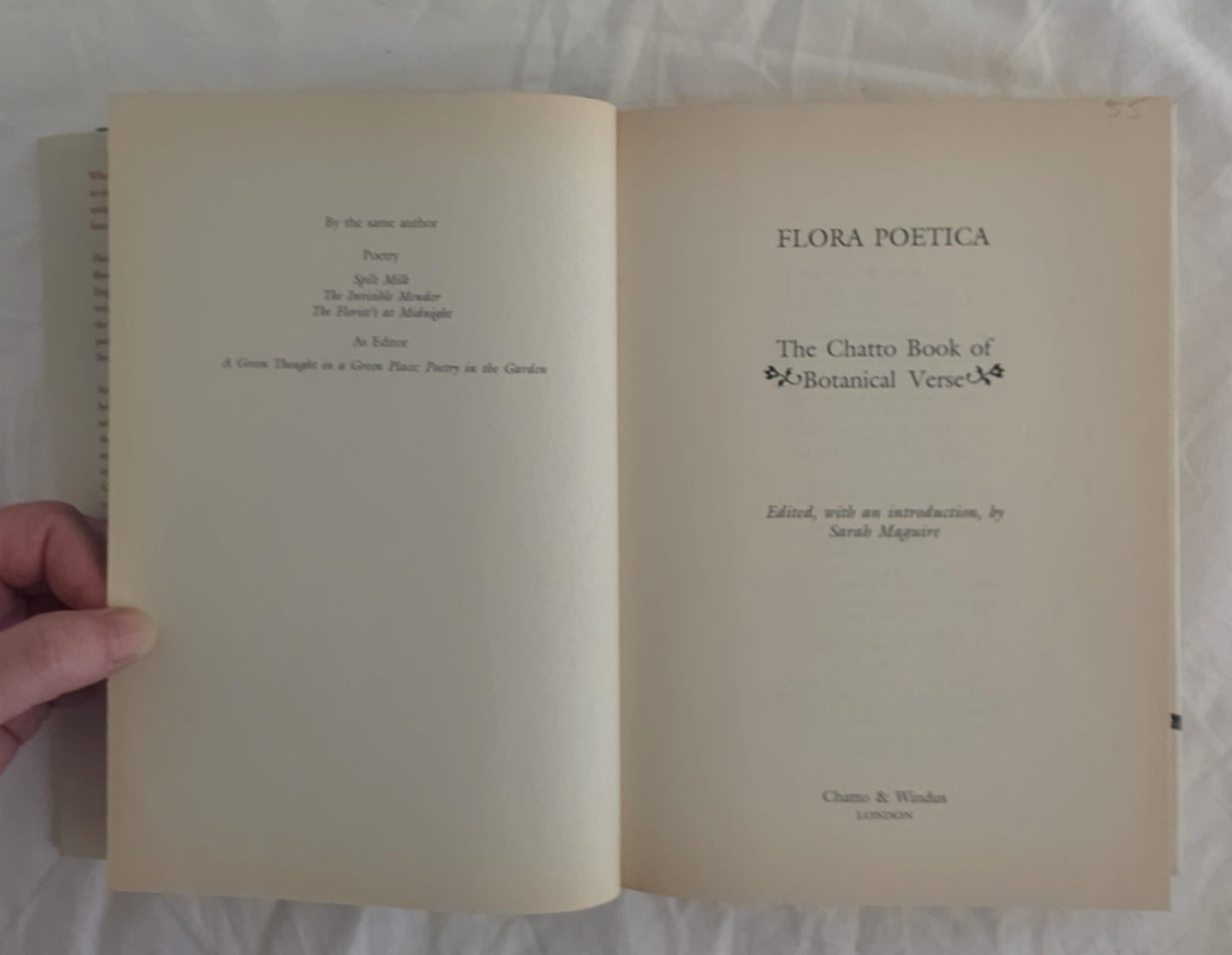 Flora Poetica by Sarah Maguire