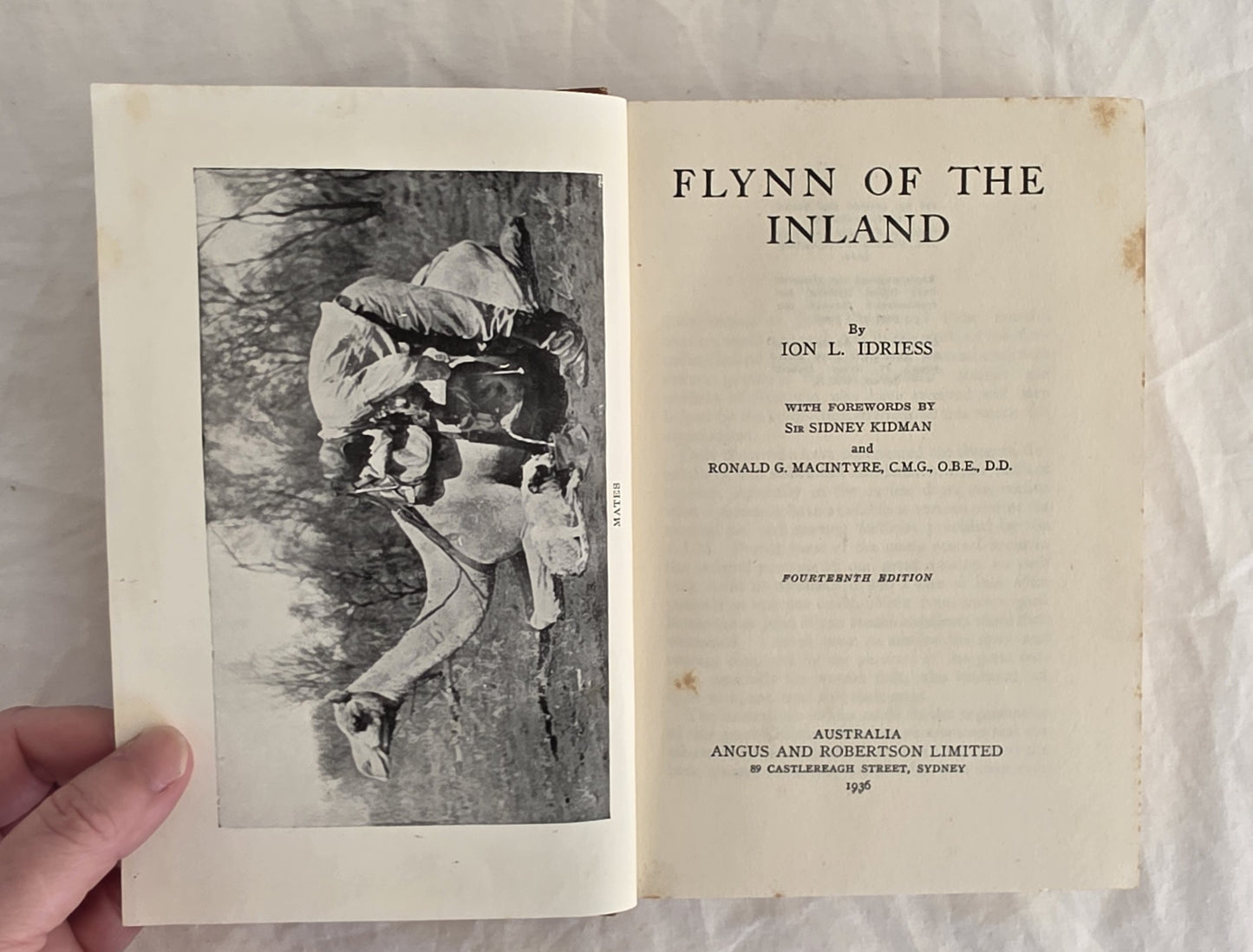 Flynn of the Inland by Ion L. Idriess (1936)