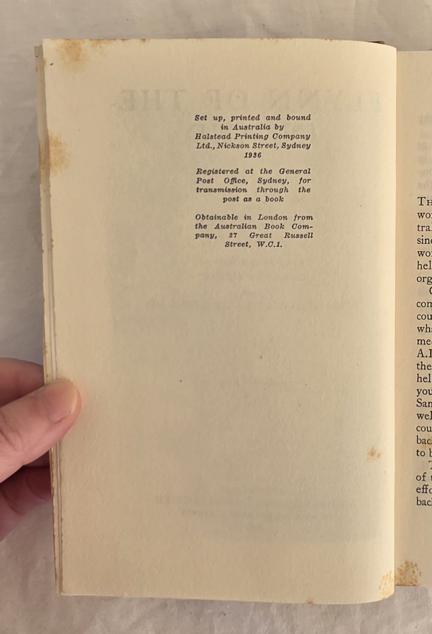 Flynn of the Inland by Ion L. Idriess (1936)