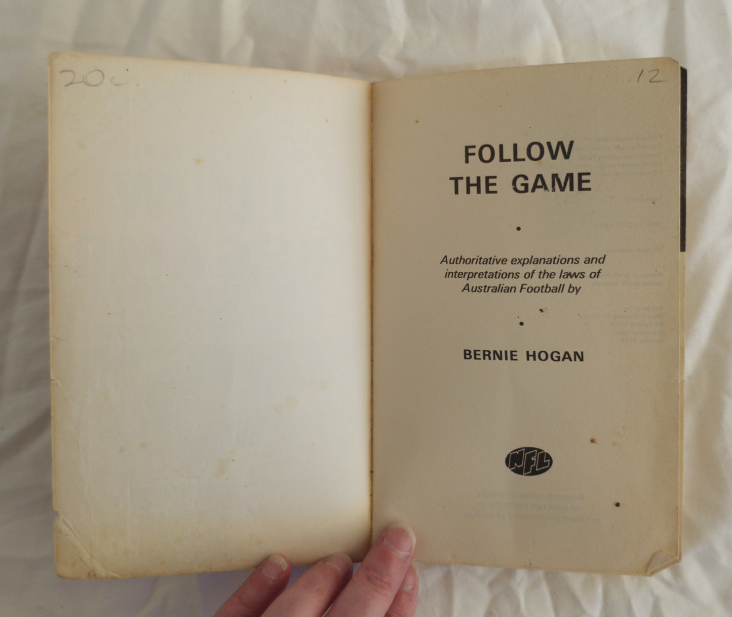Follow the Game by Bernie Hogan