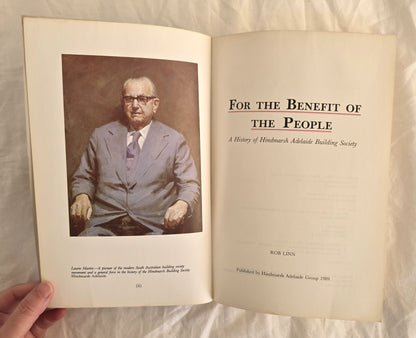 For the Benefit of the People by Rob Linn