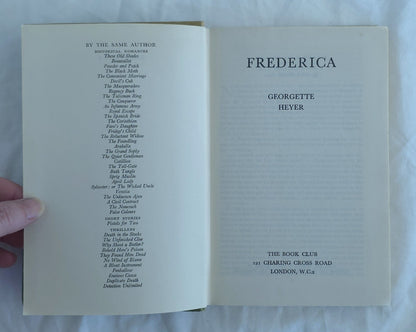 Frederica by Georgette Heyer