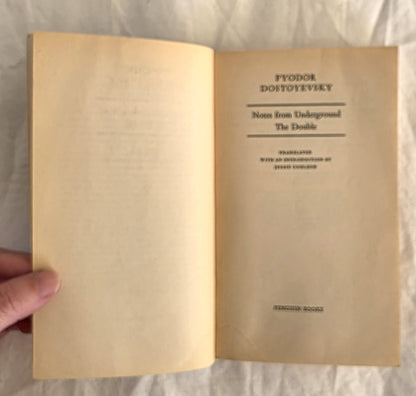 Notes from Underground : The Double by Fyodor Dostoyevsky
