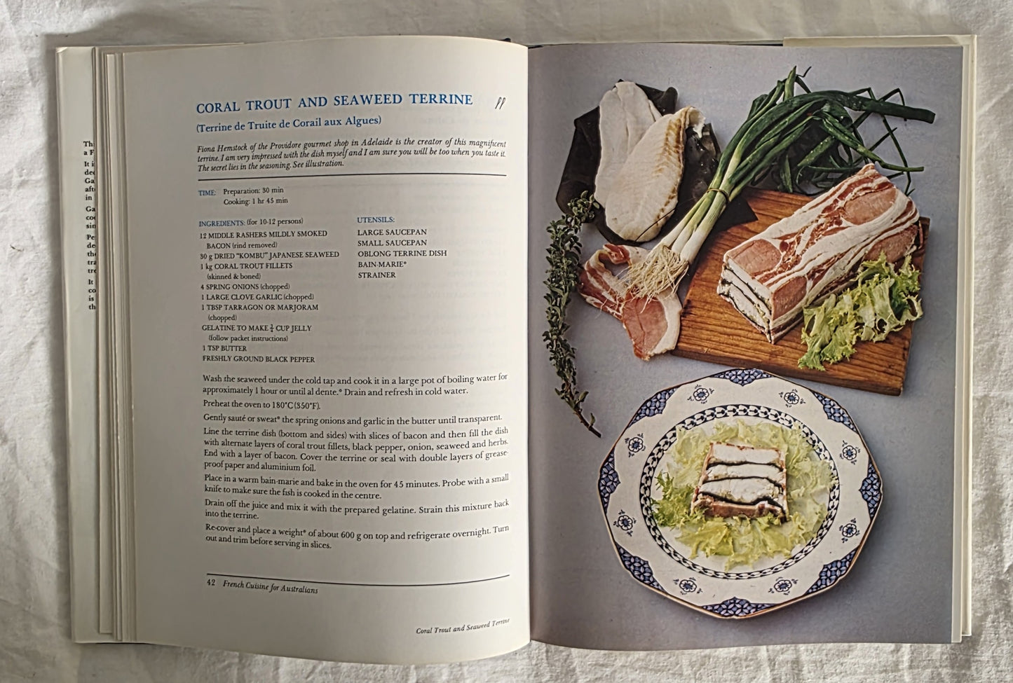 French Cuisine for Australians by Gabriel Gate and Angie Burns Gate