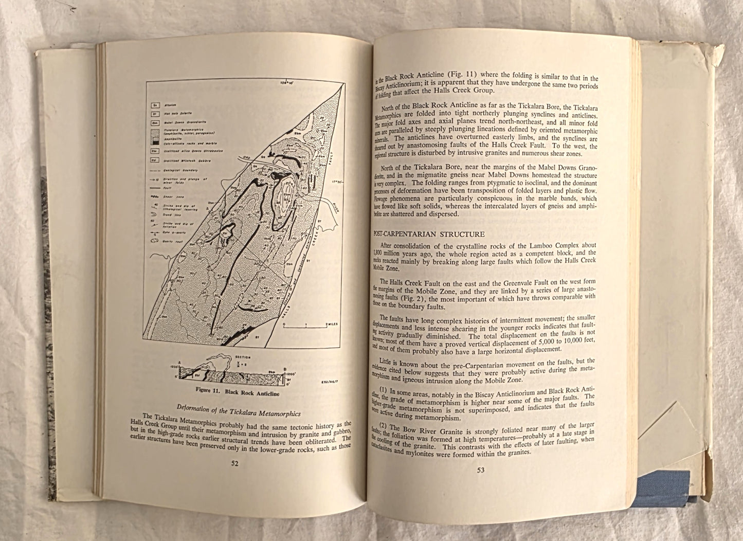 Geology of the Kimberley Region Western Australia by D. B. Dow and I. Gemuts