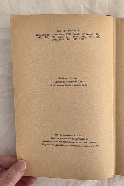 Gold-Dust and Ashes by Ion L. Idriess (1953)