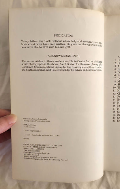 Golf Lessons by Lorraine Lush