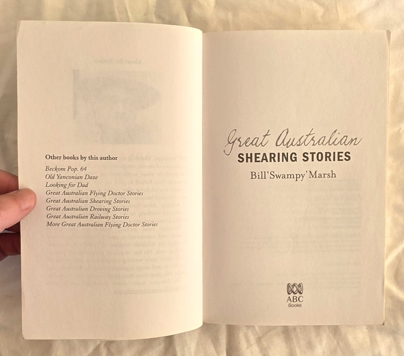 Great Australian Shearing Stories by Bill ‘Swampy’ Marsh