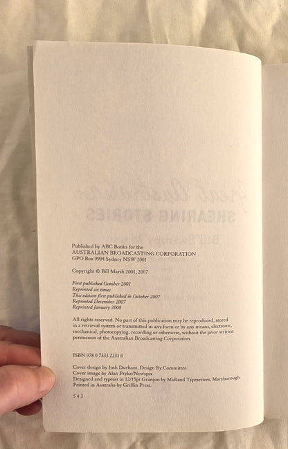 Great Australian Shearing Stories by Bill ‘Swampy’ Marsh