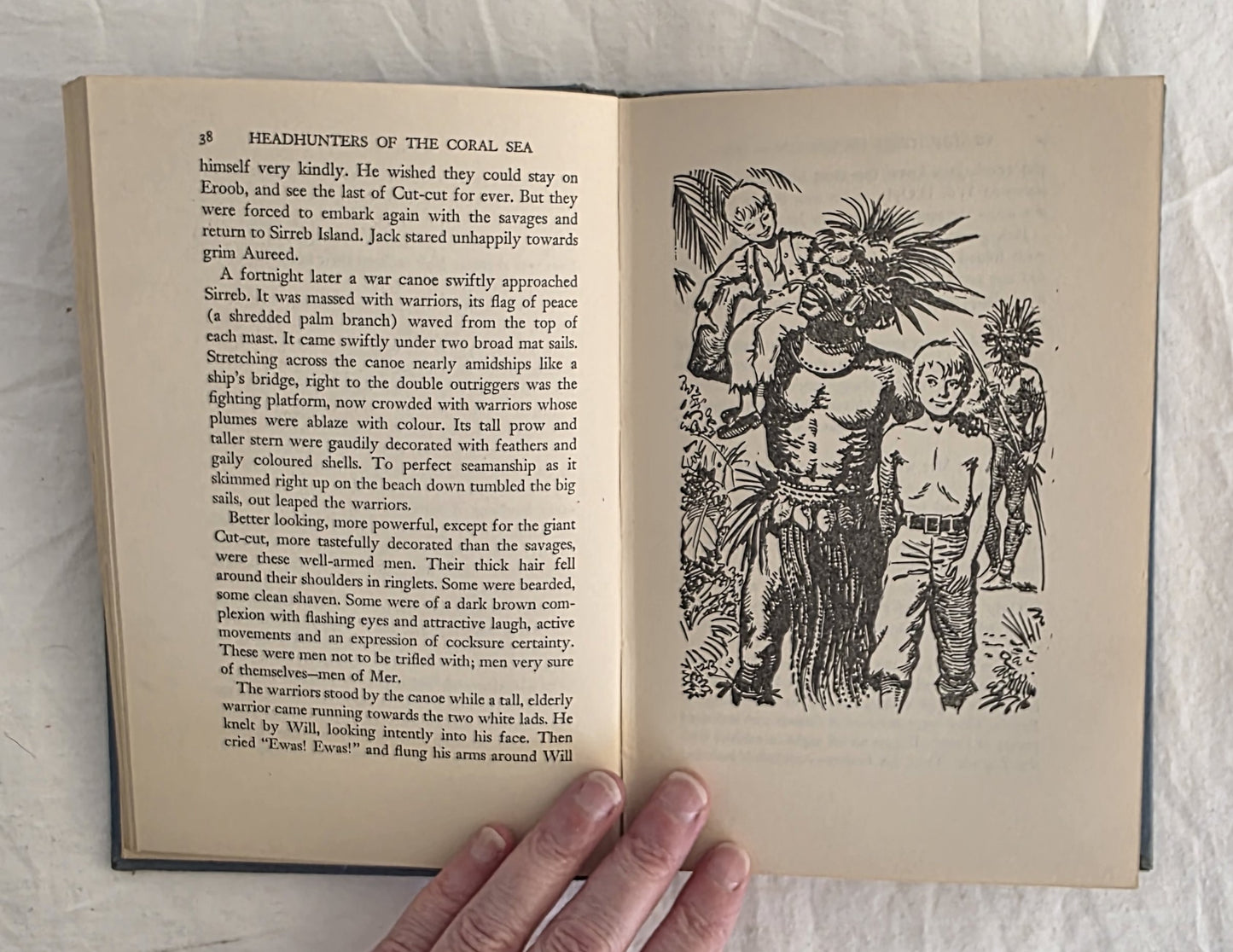 Headhunters of the Coral Sea by Ion L. Idriess