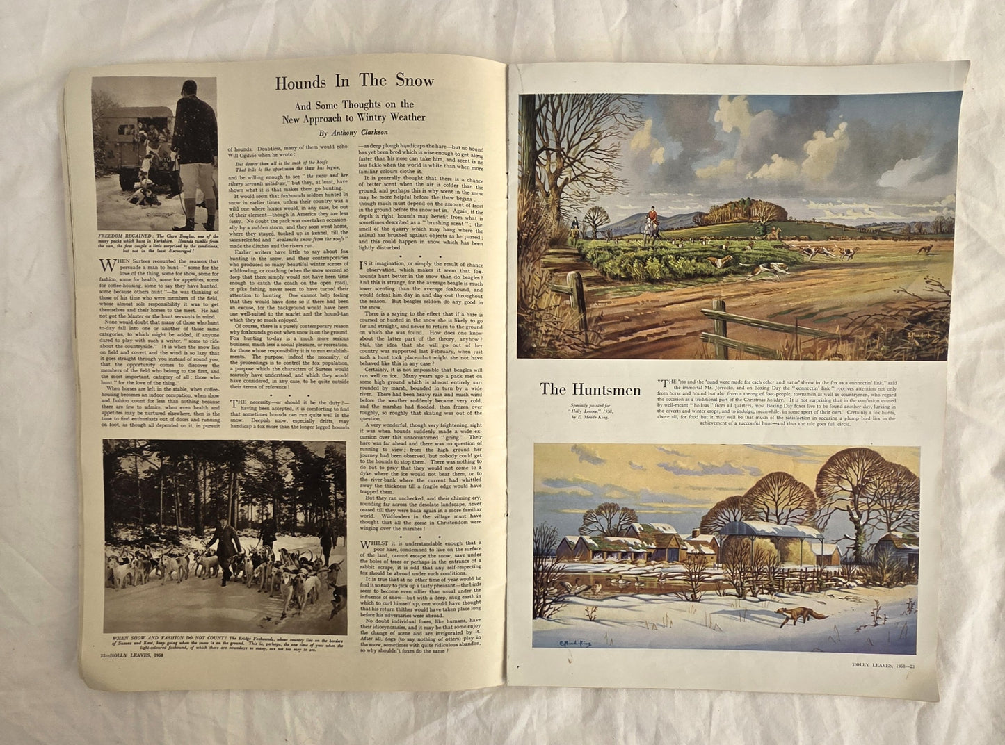 Holly Leaves  No. 3986A Vol. 206 November 14, 1958