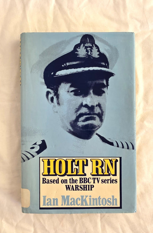 Book cover with a portrait of a man in naval uniform and text about 'Warship' series.