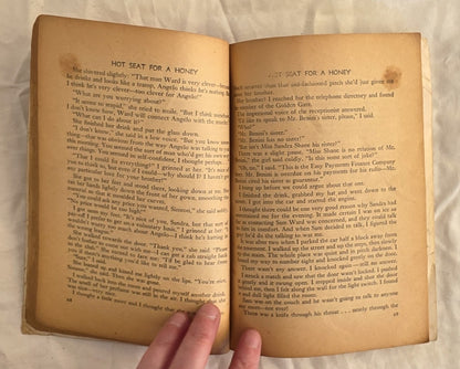 Hot Seat for a Honey by Peter Carter Brown