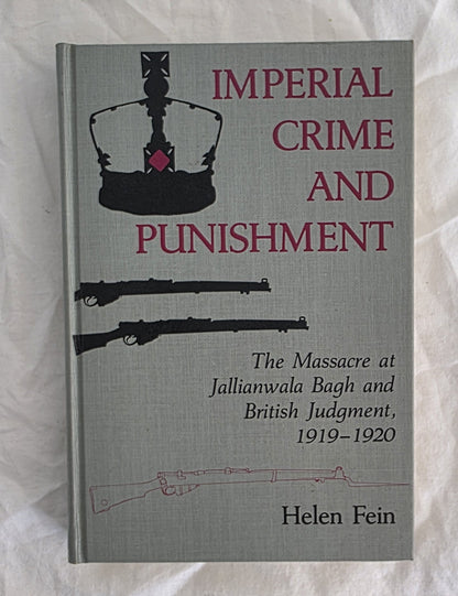 Book titled 'Imperial Crime and Punishment' by Helen Fein on a light background