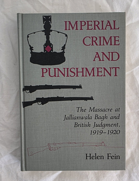Book titled 'Imperial Crime and Punishment' by Helen Fein on a light background
