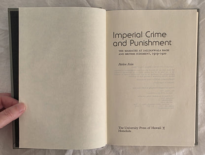 Imperial Crime and Punishment by Helen Fein