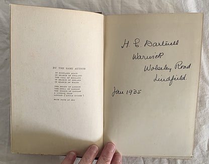 In Search of Scotland by H. V. Morton