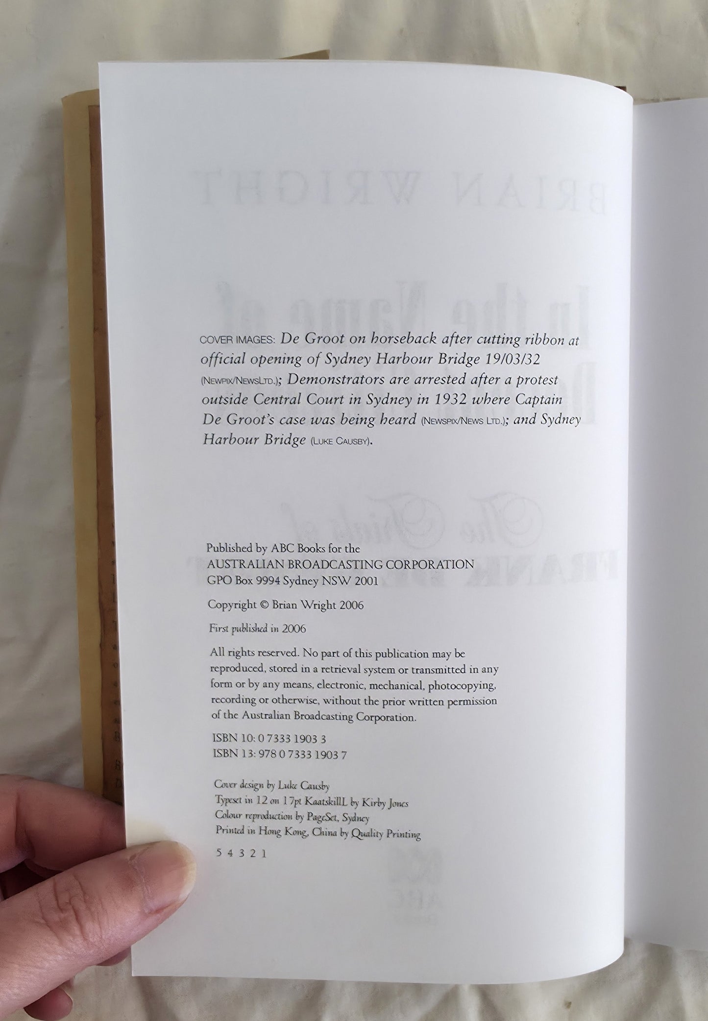 In the Name of Decent Citizens by Brian Wright