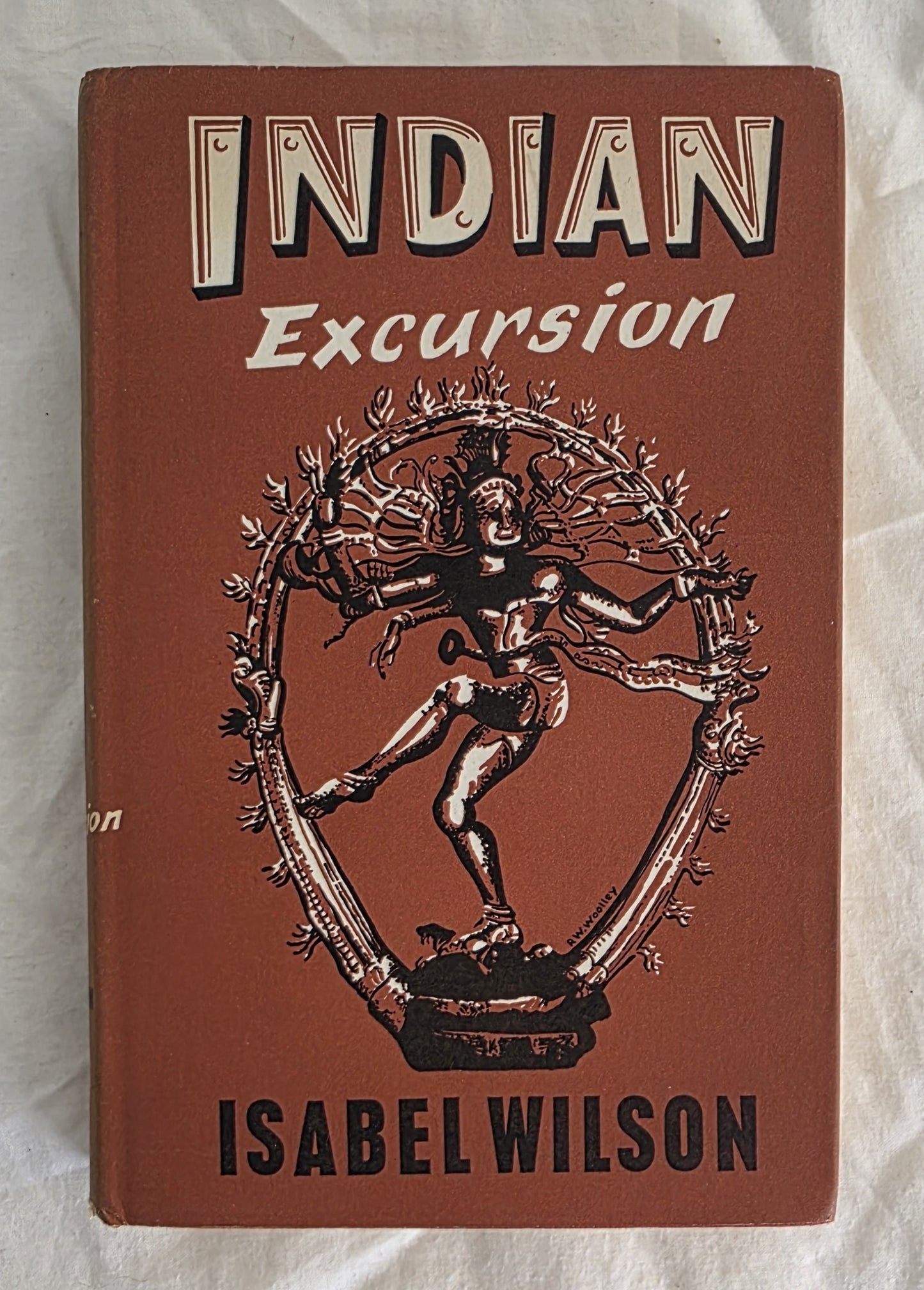 Book cover of 'Indian Excursion' by Isabel Wilson with decorative design on a white background