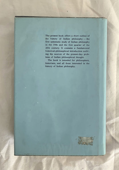 Indian Philosophy in Modern Times by V. Brodov