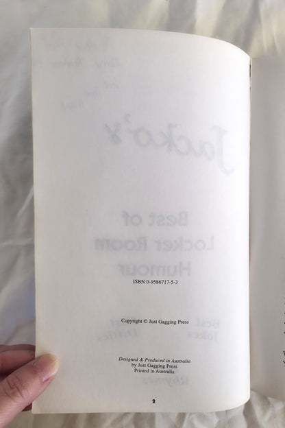 Jacko’s Best of Locker Room Humour by Mark Jackson