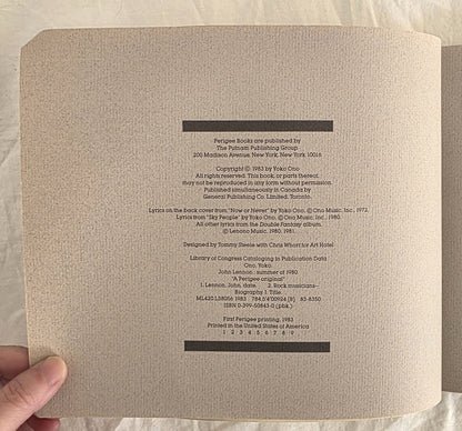 John Lennon Summer of 1980 by Yoko Ono