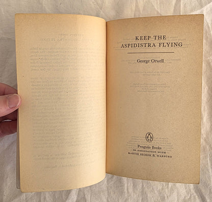 Keep the Aspidistra Flying by George Orwell